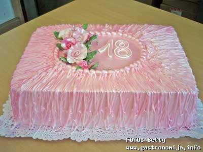 Torta za 18. rođendan