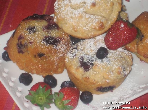 muffins sa borovnicama