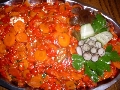 Posna salata od paprika i šargarepe