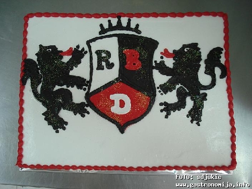 RBD- amblem na torti
