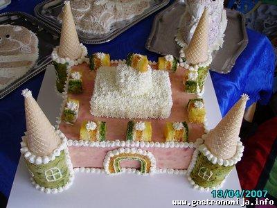 Zamak -slana torta